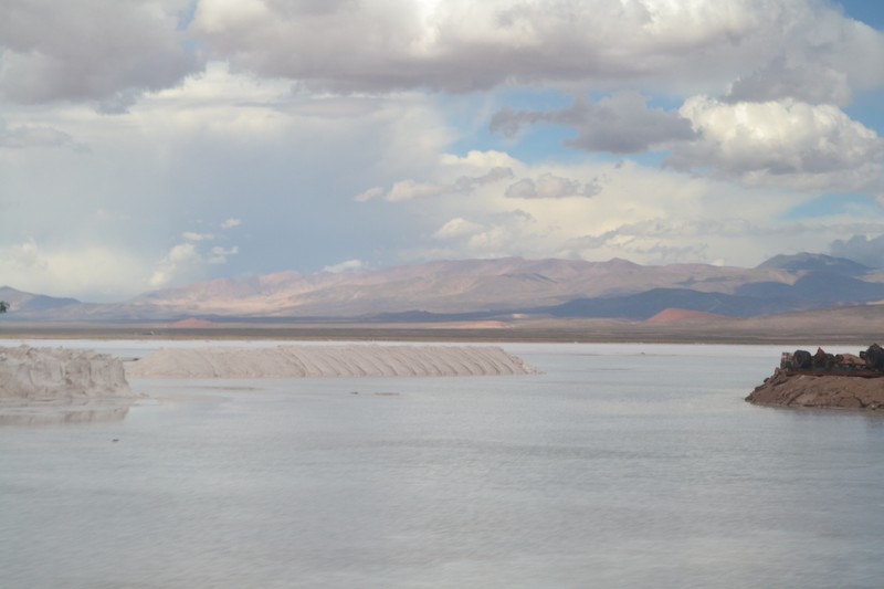 Flooded Argentinian Salt Flat