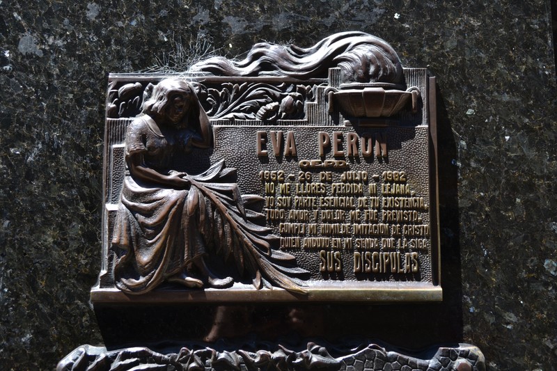 Memorial to Eva Peron