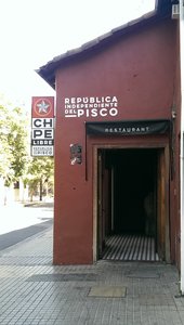 Pisco Bar in Barrio Lasteria