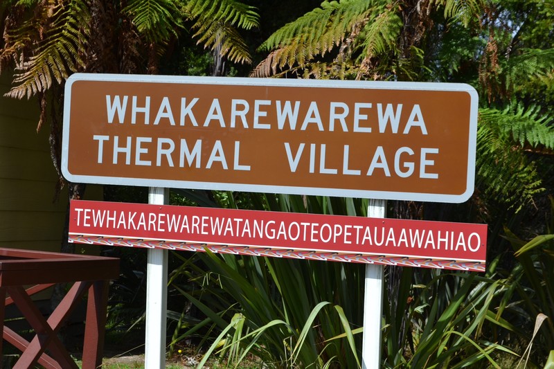 Maori name on the second sign...
