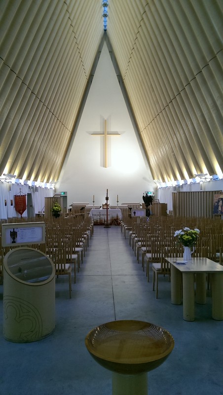 The "Cardboard Cathedral"