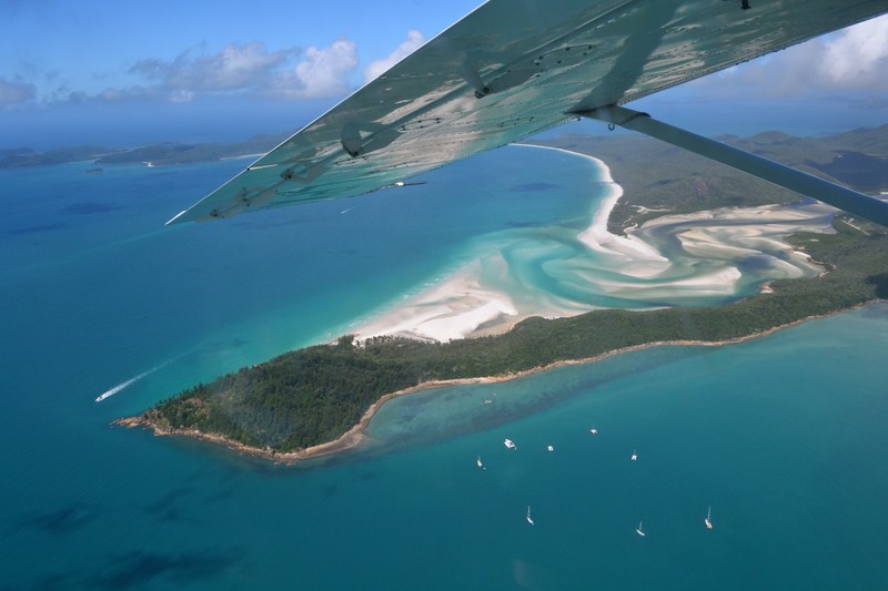 Hill Inlet from the sky