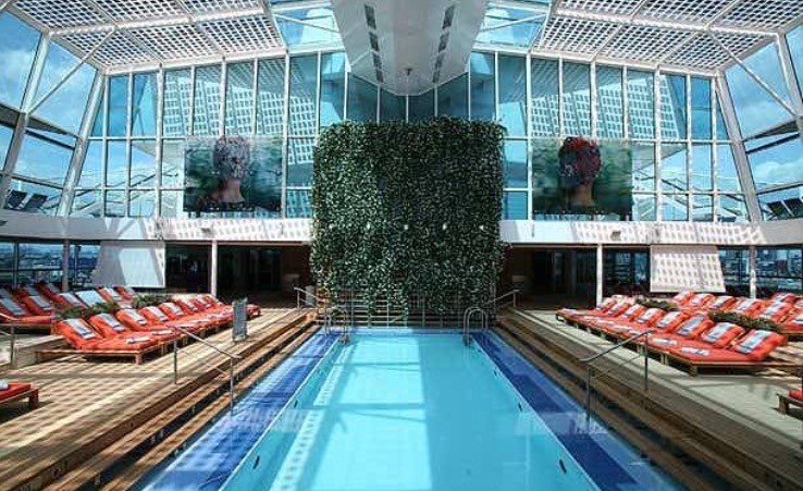 Celebrity Silhouette - Inside pool