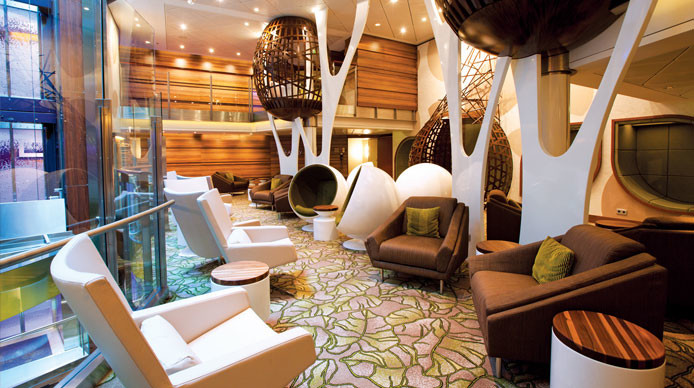Celebrity Silhouette - A Small Lounge