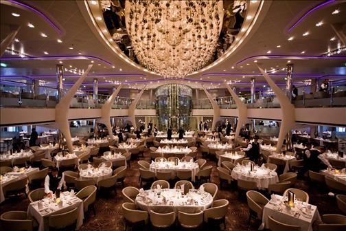 Celebrity Silhouette - The Main Dining Room