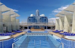 Celebrity Silhouette - One of the pools