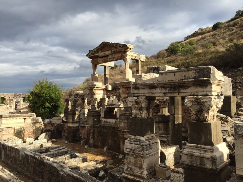 The water fountain in Ephesus