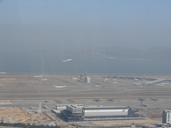 View of HK airport