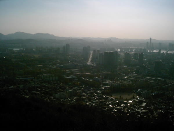 View form Seoul Tower