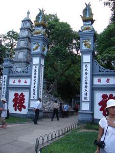 Ngoc Son Temple Gate
