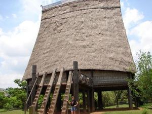 Village hut at the Museum of Ethnology