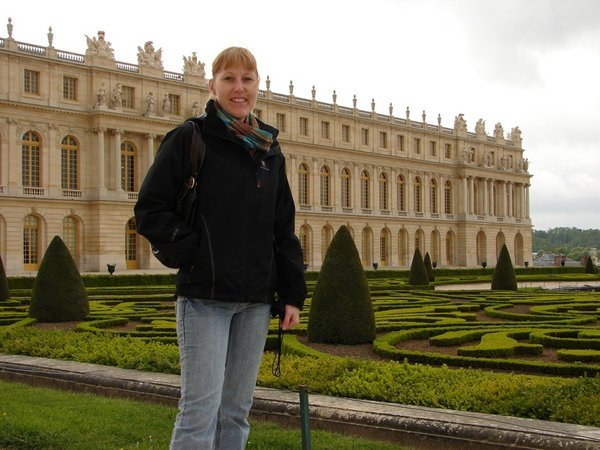 Me at the Chateau de Versailles