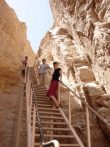 Stairs up to Tomb of Thutmose IV