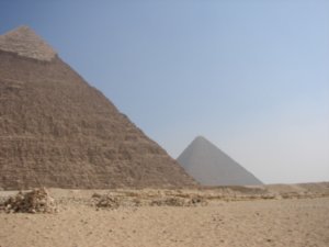 Pyramid of Khafre and Khufu