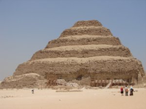 Step pyramid of Zoser, at Saqqara