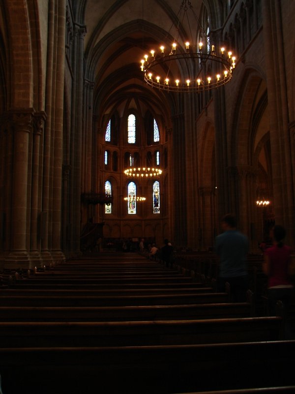 Geneva (19) Inside Cathedrale St Pierre