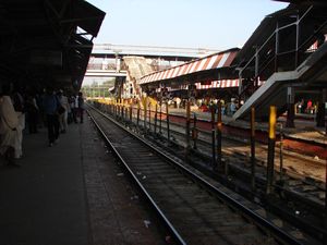 India 2010 (136) Varanasi trainstation