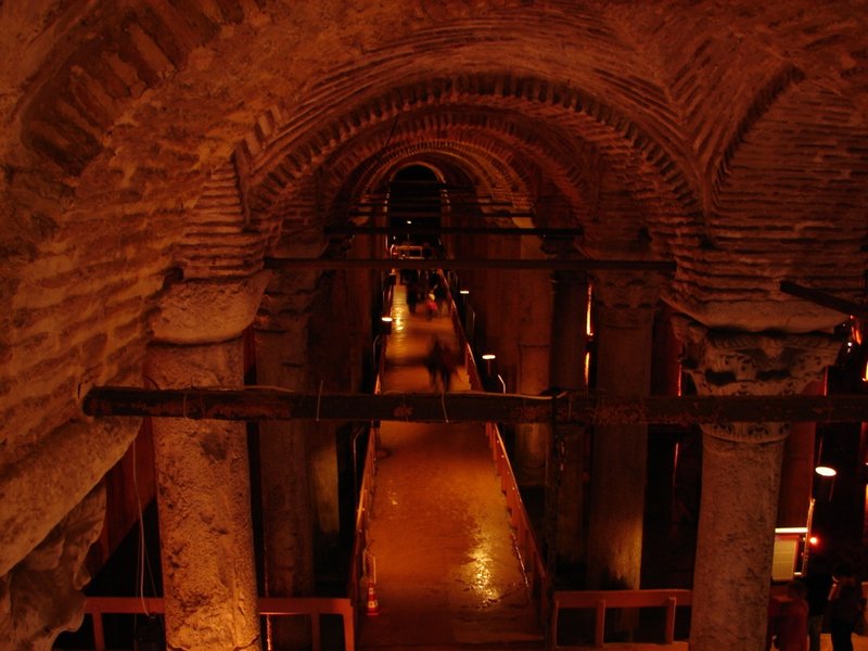 Istanbul (048) Inside Basilica Cistern