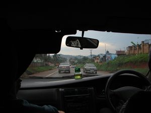 Kampala (26) Driving back to Entebbe