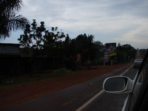 Kampala (29) Driving back to Entebbe