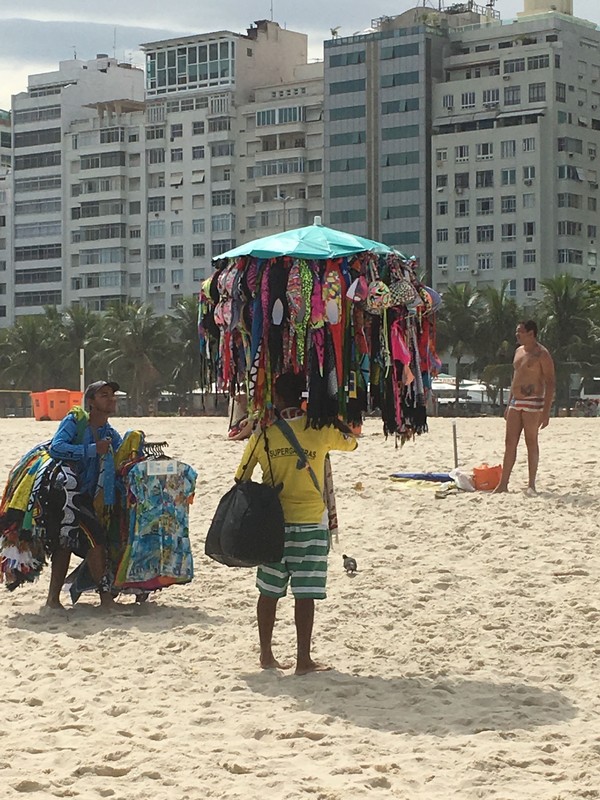 Ipanema Beach salesman