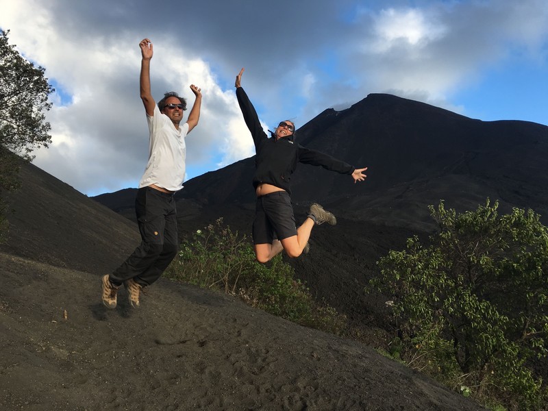 Volcan Pacaya - "Dansen dansen dansen op de vulkaan"