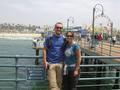 Heli und Phipu auf Santa Monica Pier
