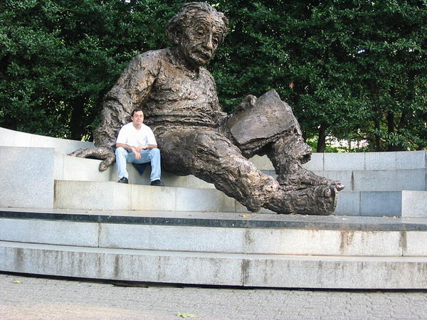 Con Albert Einstein