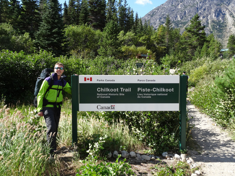 Start of the Chilkoot Trail
