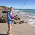 Fishing Wednesday from the beach