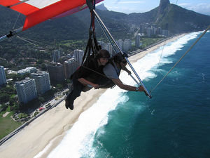Dangling above Rio