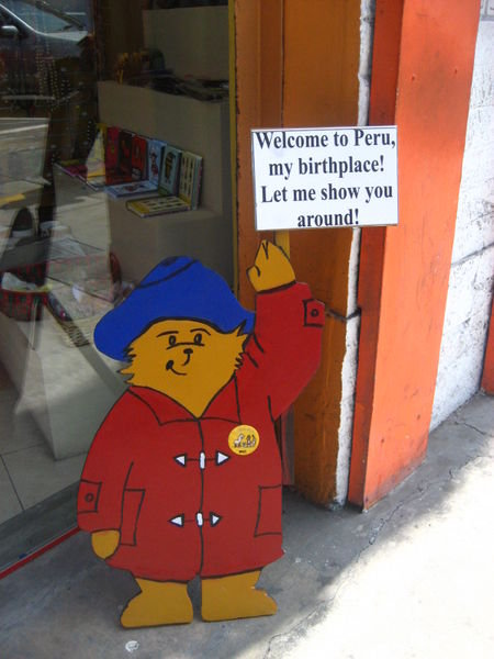 Paddington, not Pooh!