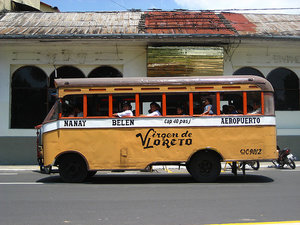 Bus in Iquitos