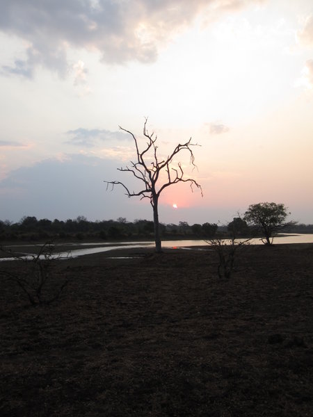 A lovely Zambian sunset