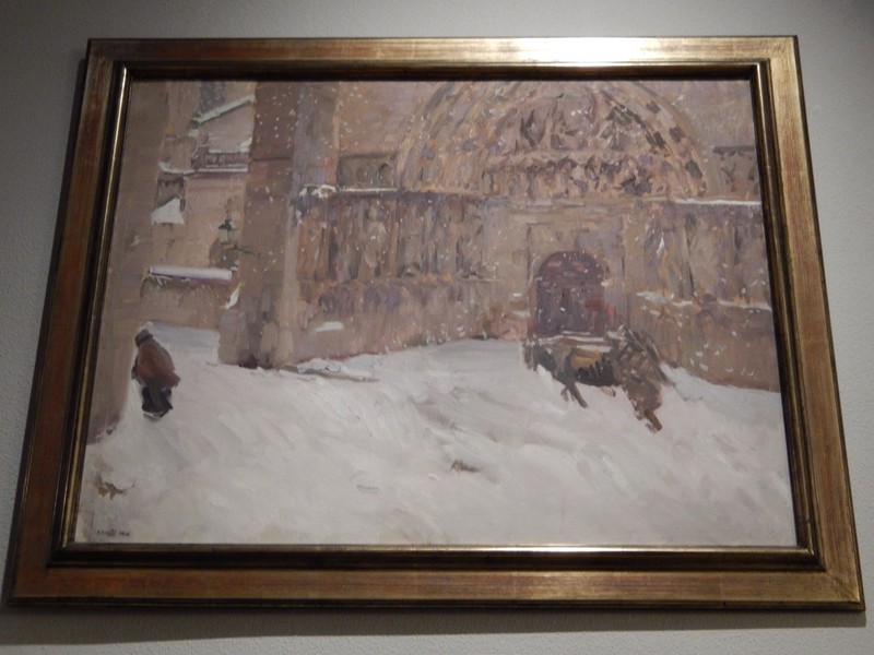 Sorolla didn't do winter much but he did it well.