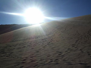 Desert sun, Death Valley