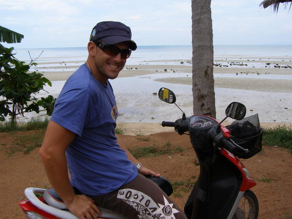Adam on Motorbike