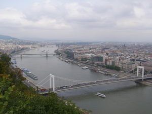 View of Danube River from the Citadel