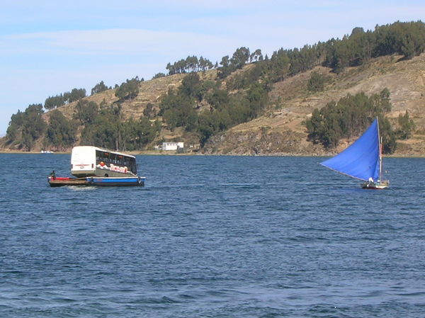 On Lake Titicaca