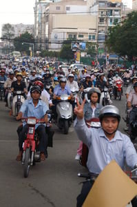 Saigon gridlock