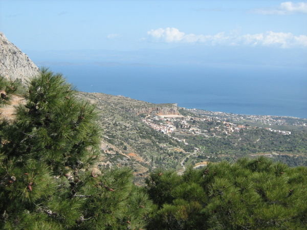 View from Agios Markos