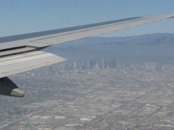 LA under the wing