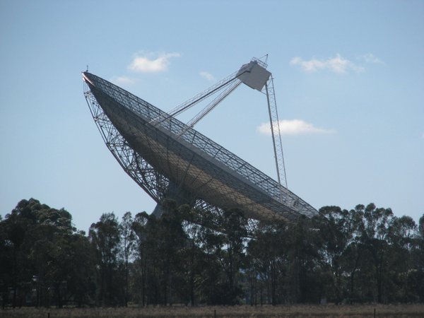 Dish at a distance