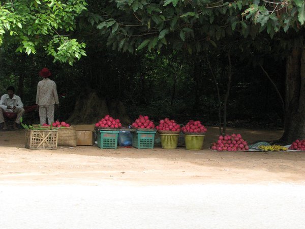 fruits at the roadside