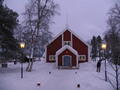 A Christmas Day visit to Jukkasjarvi church