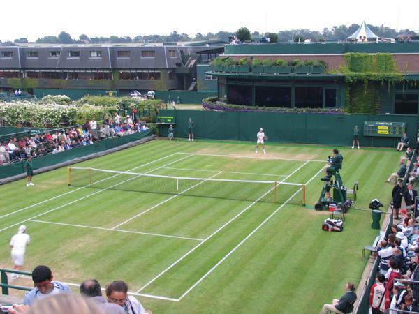 View from Court 18