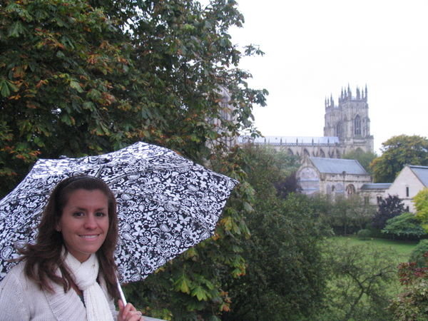 A quintessential English experience - York in the rain
