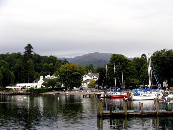 The picturesque shores of Lake Windermere