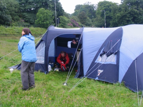 The Tent at checkpoint 4