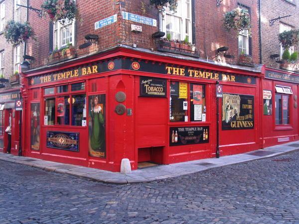 The famous Temple Bar in Temple Bar